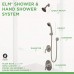 Symmons 5505-STN Elm Satin Nickel Shower System with Hand Spray - B00FN6K2JA